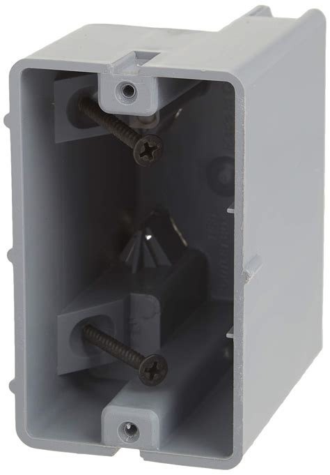 adjustable depth electrical boxes|single gang adjustable electrical box.